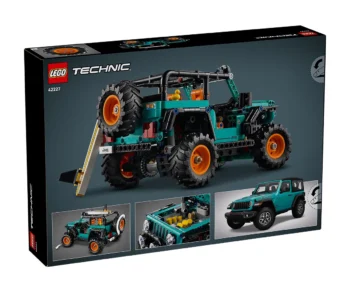 Детски комплект за игра LEGO® Technic 42227 – Джип Jeep® Wrangler Rubicon