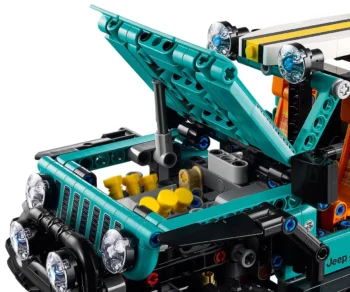 Детски комплект за игра LEGO® Technic 42227 – Джип Jeep® Wrangler Rubicon