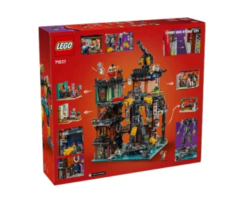 Детски комплект за игра LEGO® NINJAGO 71837 – Работилници в NINJAGO® City