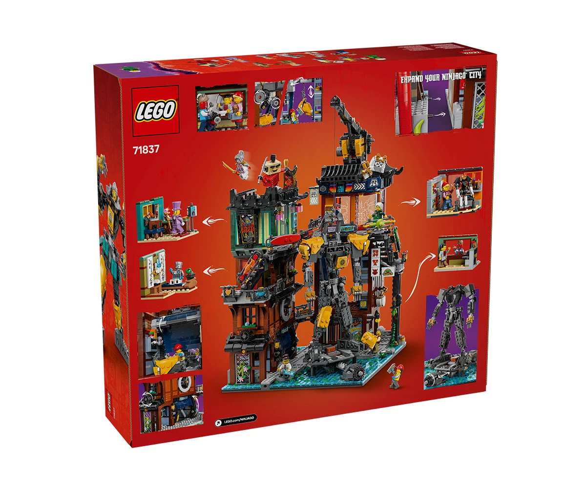 Детски комплект за игра LEGO® NINJAGO 71837 - Работилници в NINJAGO® City thumb 2 LEGO® NINJAGO 71837 - NINJAGO® City workshops thumb 2