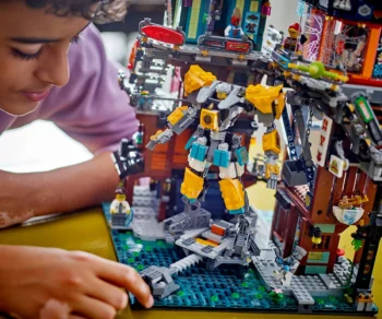 Детски комплект за игра LEGO® NINJAGO 71837 – Работилници в NINJAGO® City