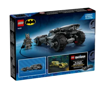 Детски комплект за игра LEGO® DC Comics Super Heroes 76331 – Батман срещу Супермен: Батмобил