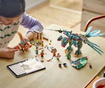 Детски комплект за игра LEGO® Monkie Kid™ 80056 – Деветглав звяр