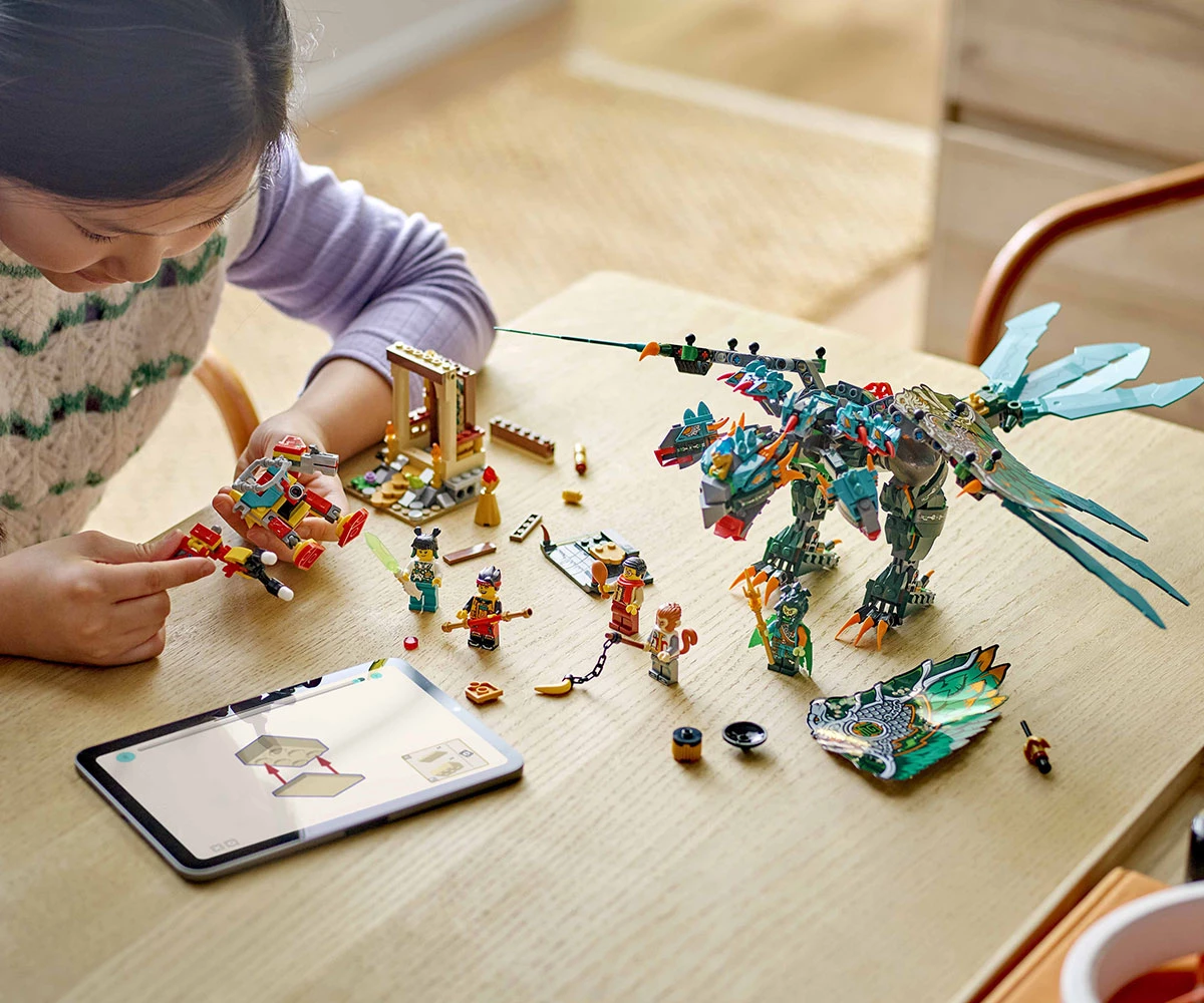 Детски комплект за игра LEGO® Monkie Kid™ 80056 - Деветглав звяр thumb 4 LEGO® Monkie Kid™ 80056 - Nine-headed beast thumb 4