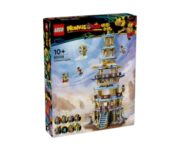 Детски комплект за игра LEGO® Monkie Kid™ 80058 – Небесна пагода