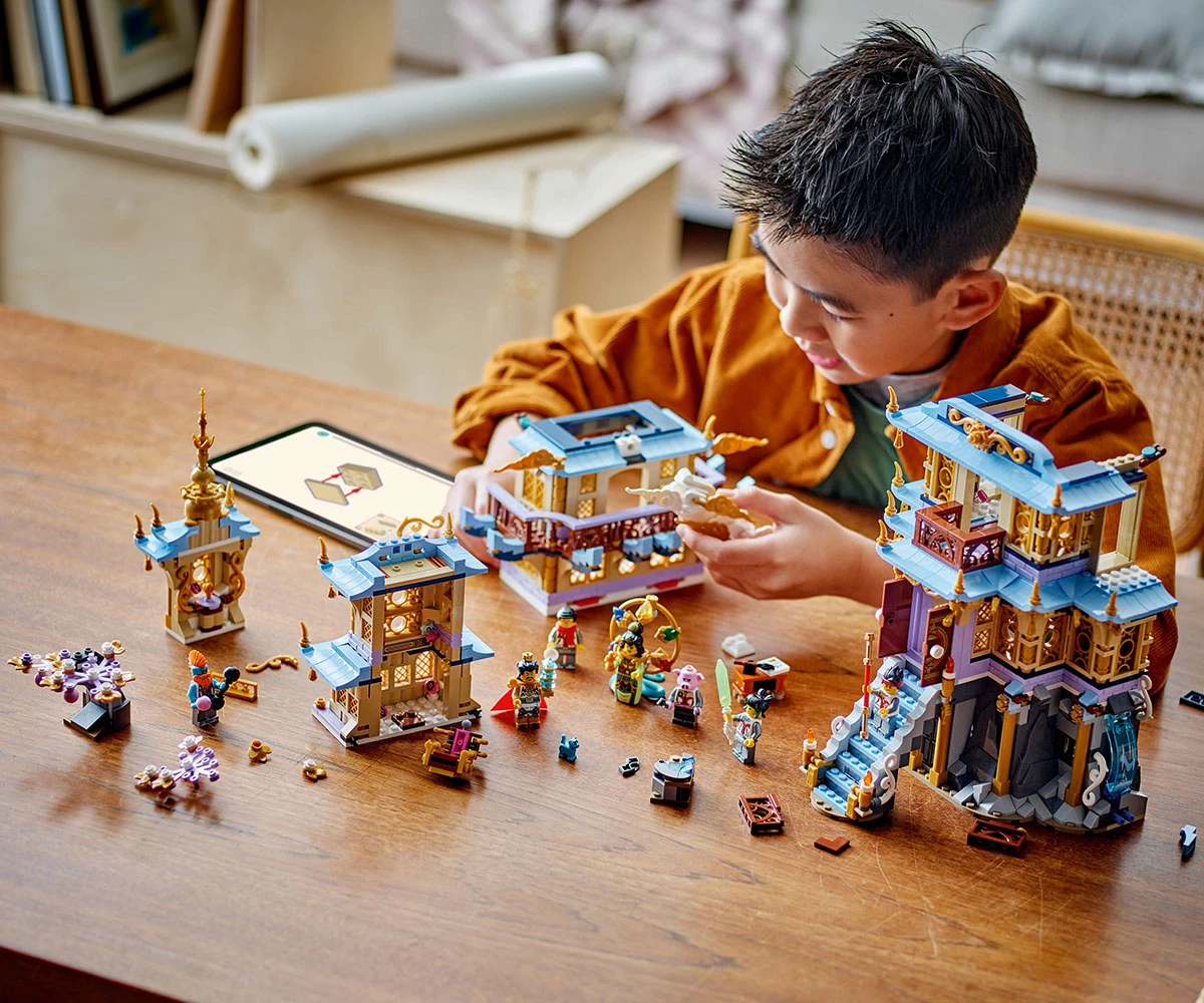 Детски комплект за игра LEGO® Monkie Kid™ 80058 - Небесна пагода thumb 4 LEGO® Monkie Kid™ 80058 - Celestial pagoda thumb 4