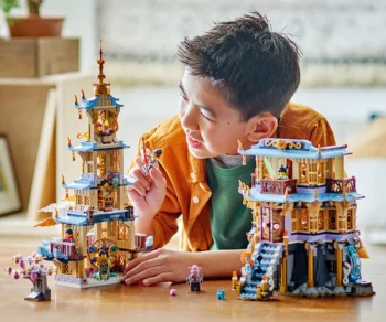 Детски комплект за игра LEGO® Monkie Kid™ 80058 – Небесна пагода