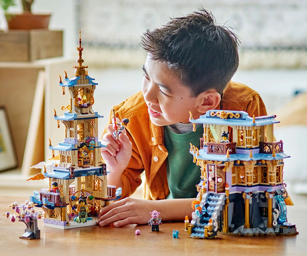 Детски комплект за игра LEGO® Monkie Kid™ 80058 - Небесна пагода thumb 5 LEGO® Monkie Kid™ 80058 - Celestial pagoda thumb 5