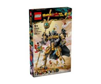 Детски комплект за игра LEGO® Monkie Kid™ 80065 – Небесният робот на Erlang