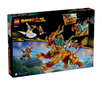 Детски комплект за игра LEGO® Monkie Kid™ 80066 – Митично създание Цилин