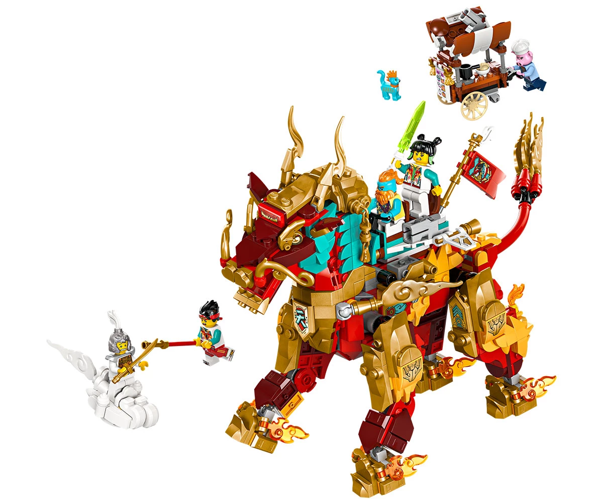 Детски комплект за игра LEGO® Monkie Kid™ 80066 - Митично създание Цилин thumb 3 LEGO® Monkie Kid™ 80066 - Mythical creature Qilin thumb 3
