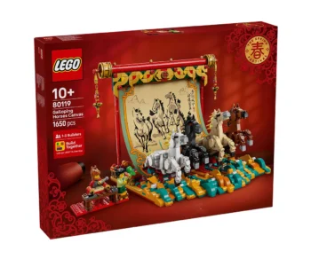 Детски комплект за игра LEGO® Iconic 80119 – Галопиращи коне