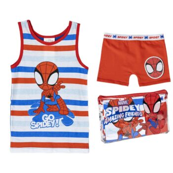 Детски комплект Spidey – памучен потник и боксерки (100% памук)