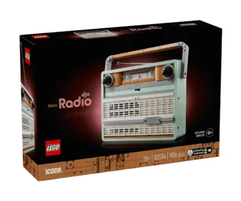 Детски комплект за игра LEGO® Icons 10334 – Ретро Радио