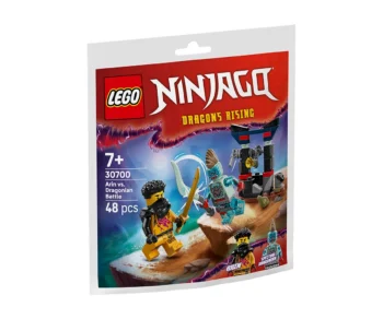 Детски комплект за игра LEGO® NINJAGO 30700 – Битката на Арин срещу човек-дракон