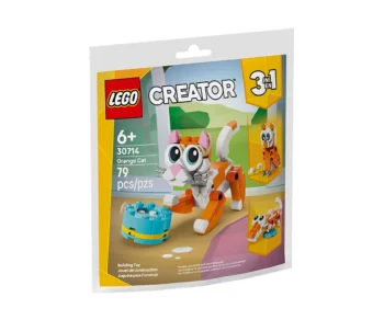 Детски комплект за игра LEGO® Creator 30714 – Оранжево коте