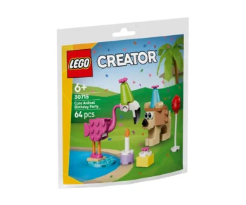 Детски комплект за игра LEGO® Creator 30715 – Парти за рожден ден със сладки животни