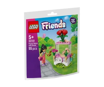 Детски комплект за игра LEGO® Friends 30721 – Стойка за цветя с рози