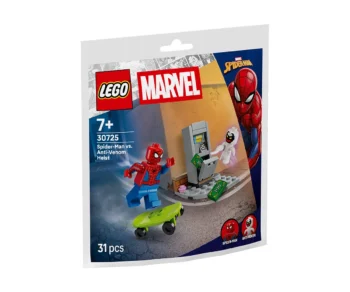 Детски комплект за игра LEGO® DC Comics Super Heroes 30725 – Спайдърмен срещу Анти-Венъм: Обир
