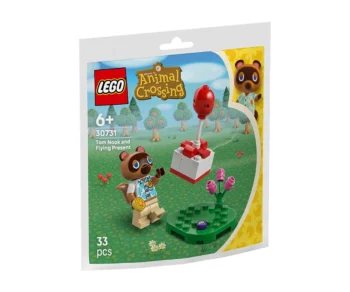 Детски комплект за игра LEGO® Animal Crossing™ 30731 – Tom Nook и летящ подарък