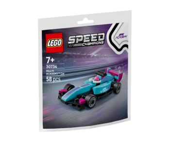 Детски комплект за игра LEGO® Speed Champions 30734 – Мини автомобил F1 ACADEMY