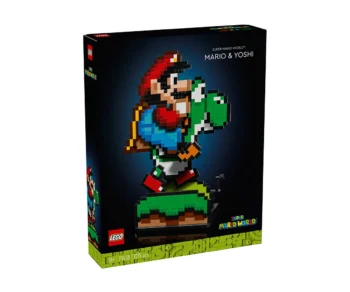 Детски комплект за игра LEGO® Super Mario World™ 71438 – Марио и Йоши