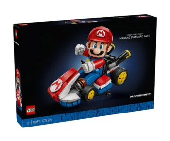 Детски комплект за игра LEGO® Super Mario™ 72037 – Mario Kart™: Mario и Standard Kart