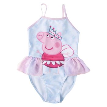 Детски цял бански костюм за момиче с Пепа Пиг (Peppa Pig), целокупен бански