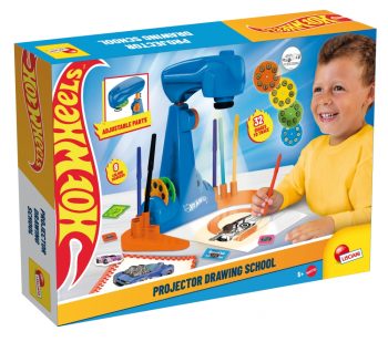 Творчески комплект, Lisciani, Hot Wheels, Проектор за рисуване