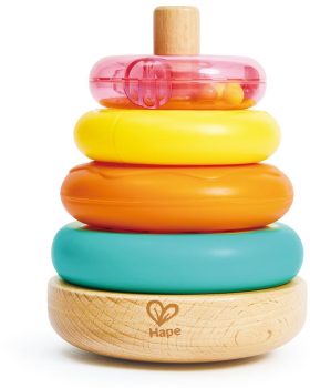 hape-stacking-donut-toy-colorful-wooden-toy-for-kids