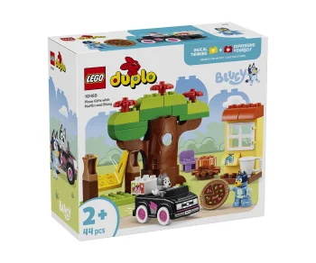 Детски комплект за игра LEGO® DUPLO® 10469 – Момичетата с пицата, Мъфин и Блуи