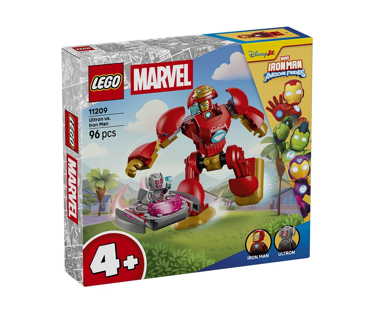 Детски комплект за игра LEGO® Disney Junior Marvel 11209 - Ултрон срещу Железния човек LEGO® Disney Junior Marvel 11209 - Ultron Vs. Iron Man