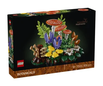 Детски комплект за игра LEGO® Botanicals 11505 – Горски гъби