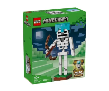 Детски комплект за игра LEGO® Minecraft 21594 – Скелетът