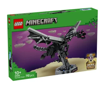 Детски комплект за игра LEGO® Minecraft 21595 – Драконът Ендър