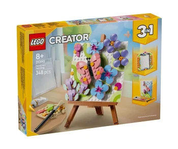 Детски комплект за игра LEGO® Creator 31390 – Картина с цветна украса