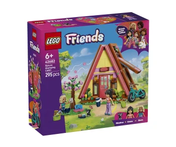 Детски комплект за игра LEGO® Friends 42682 – Хижа за луксозен къмпинг сред природата