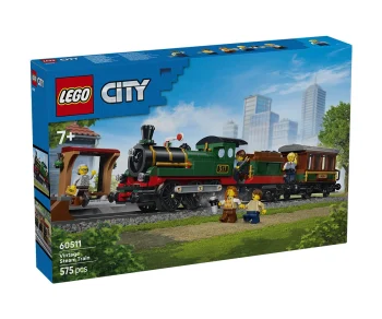Детски комплект за игра LEGO® City 60511 – Старомоден парен влак