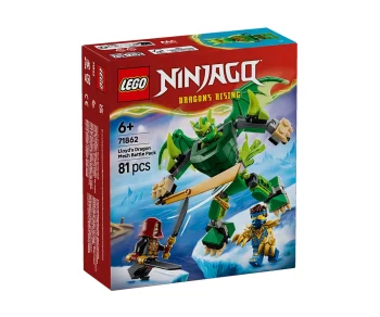 Детски комплект за игра LEGO® NINJAGO 71862 – Драконовият робот на Лойд – боен пакет
