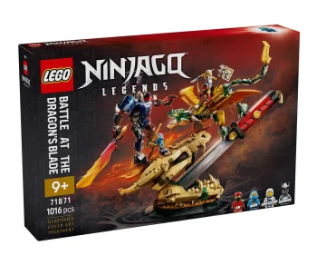 Детски комплект за игра LEGO® NINJAGO 71871 – Битката при острието на дракона