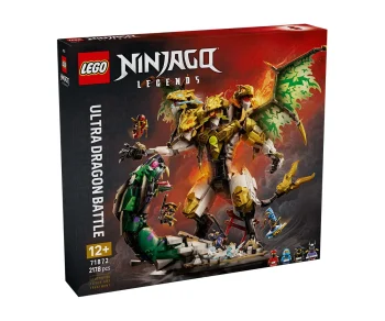 Детски комплект за игра LEGO® NINJAGO 71872 – Битка с ултрадракон