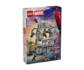 Детски комплект за игра LEGO® Marvel Super Heroes 76350 – Епичен сблъсък: Спайдърмен срещу Хълк