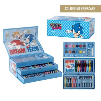 Комплект за рисуване в куфарче Sonic