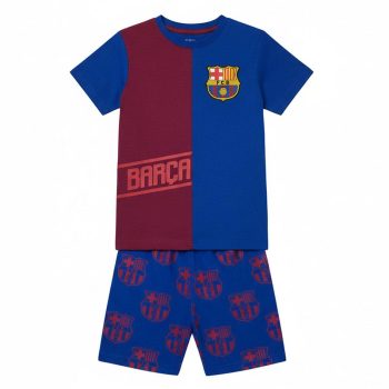 Памучна детска пижама Барселона (FC Barcelona) за момче