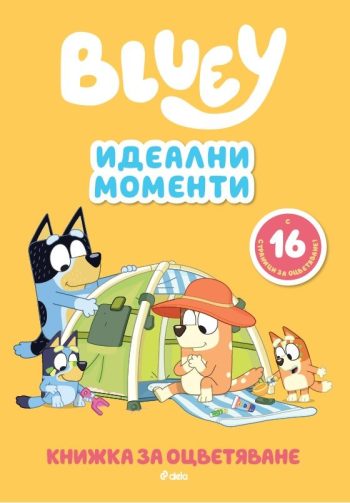 Блуи - Идеални моменти, книжка за оцветяване