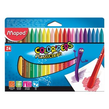 Восъчни пастели Maped Color peps 24 цвята