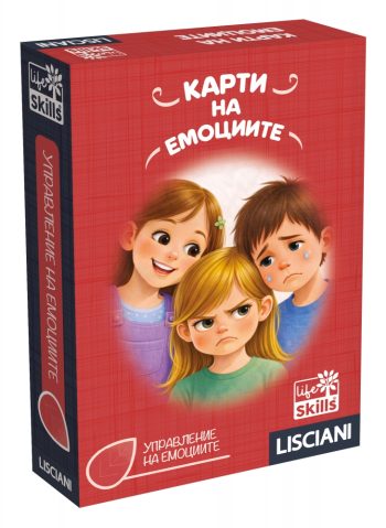 Игра с карти, Емоциите, Lisciani, Life Skills