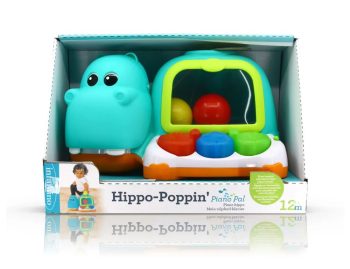 Сензорно пиано, Infantino, С топки,светлини и звуци, Хипопотам