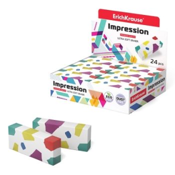 Гума за молив ErichKrause® Impression /в кутия 24 бр./