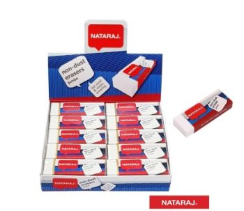 Гума Nataraj Non-Dust JUMBO /в кутия 20 бр./